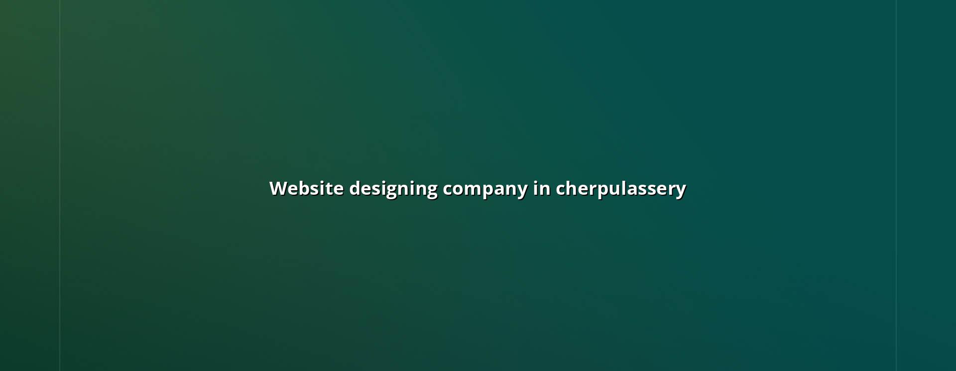 Website designing company in Cherpulassery — WebGLITS