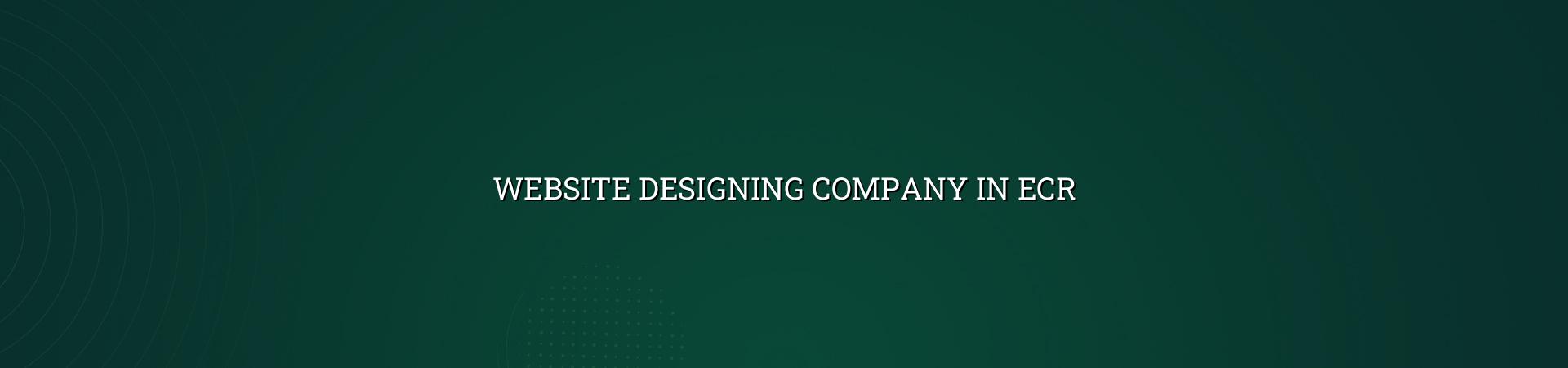 Website Designing Company in ECR — WebGLITS