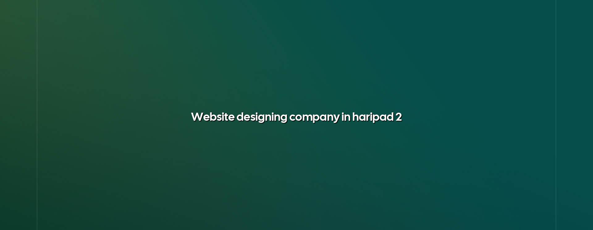 Website designing process for Haripad businesses