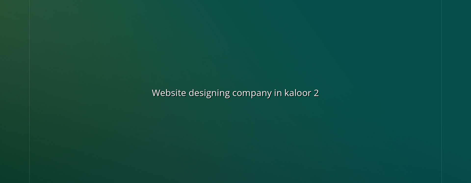 Website designing company in Kaloor checklist