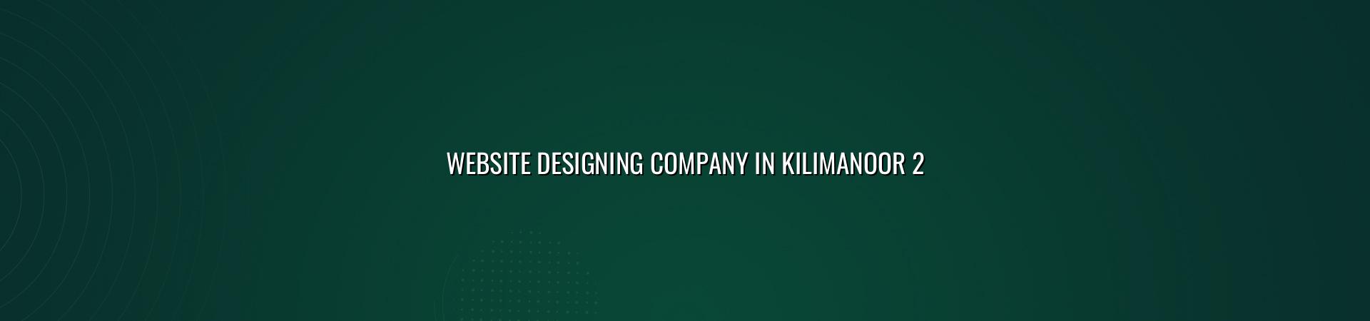Website planning and mobile design for Kilimanoor businesses