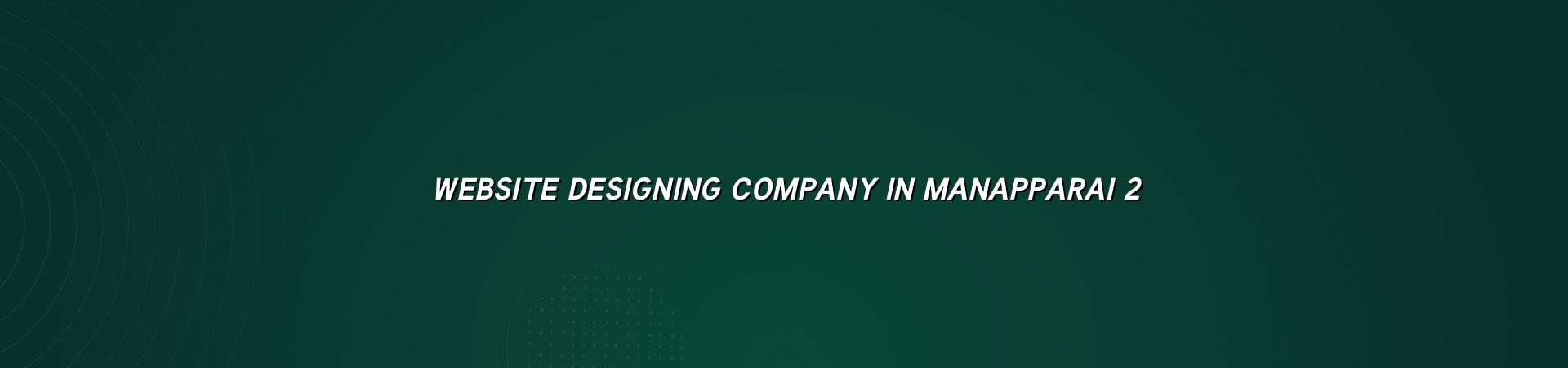 Website design checklist for Manapparai businesses