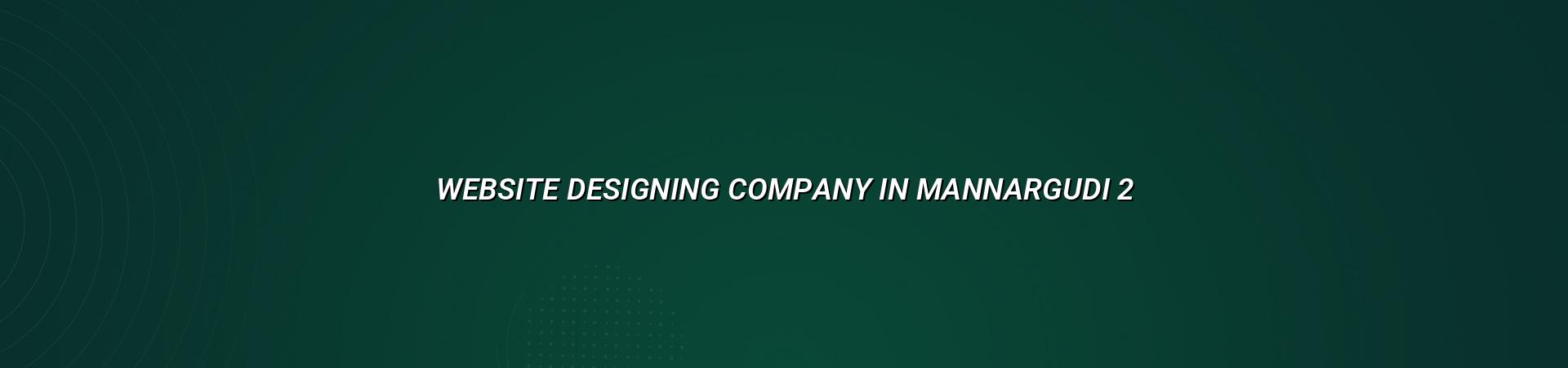 Website planning and checklist for Mannargudi businesses