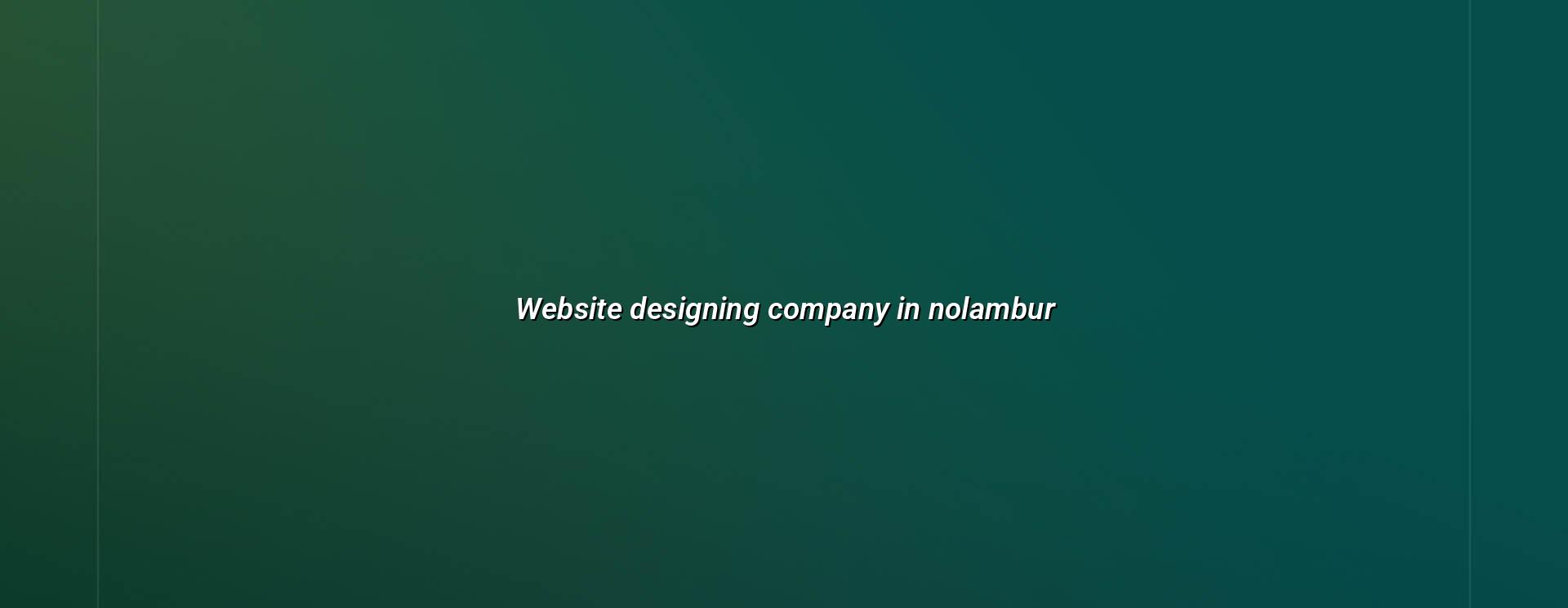 Website designing company in Nolambur by WebGLITS