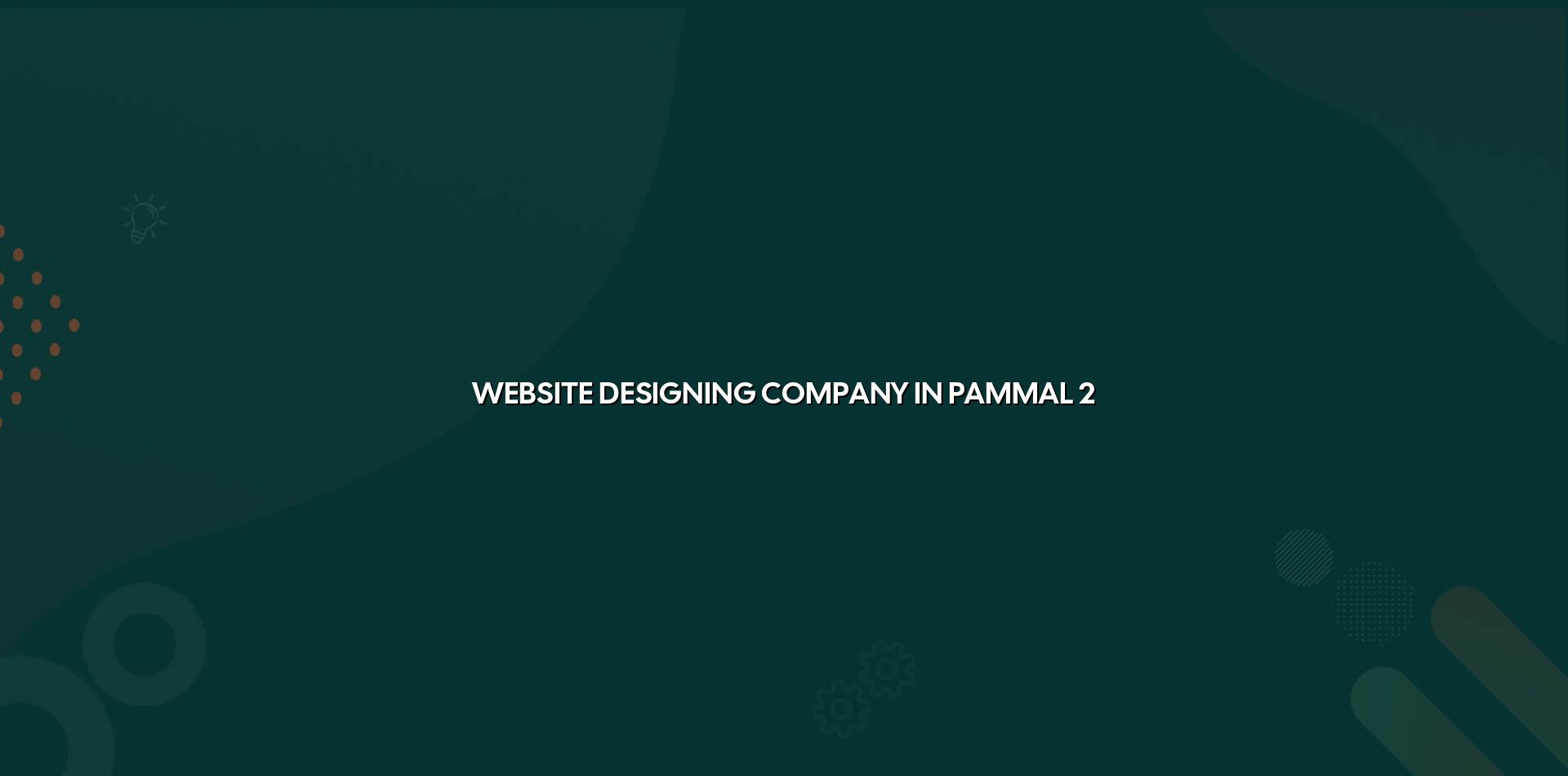Website design planning for Pammal businesses