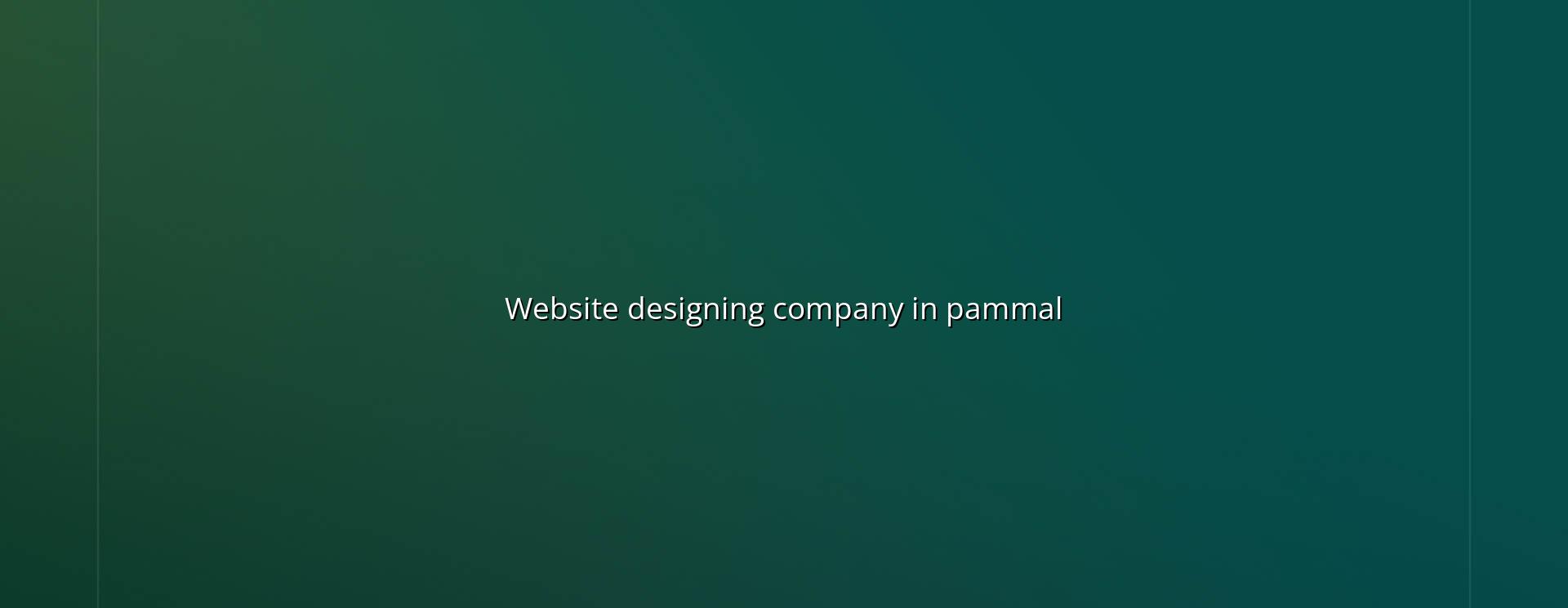 Website designing company in Pammal — WebGLITS