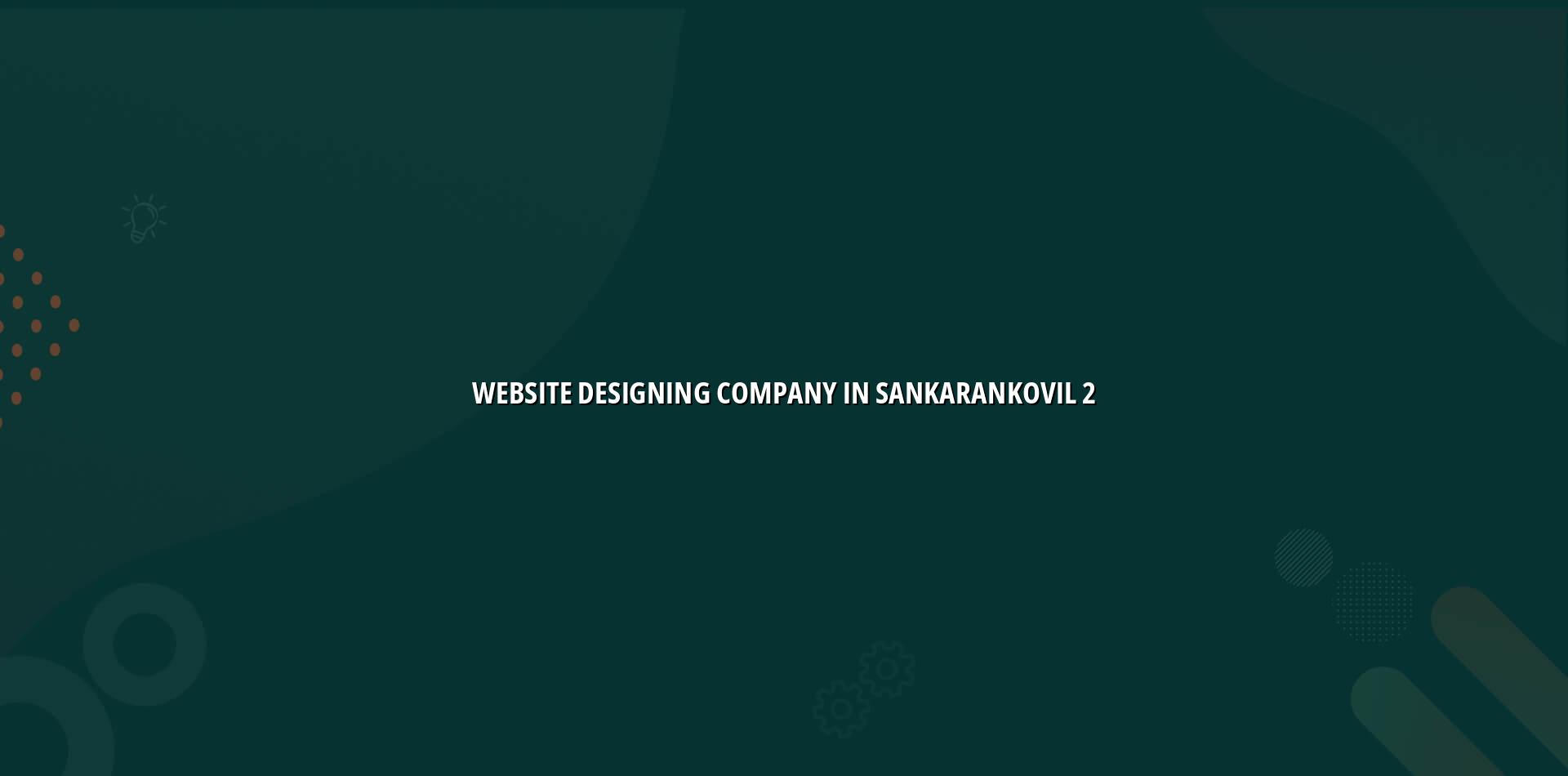 Website planning checklist for Sankarankovil businesses