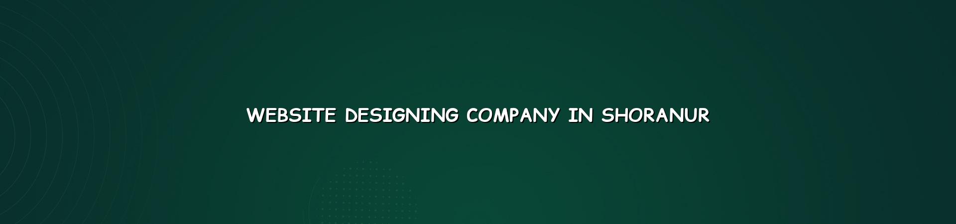 Website designing company in Shoranur — WebGLITS