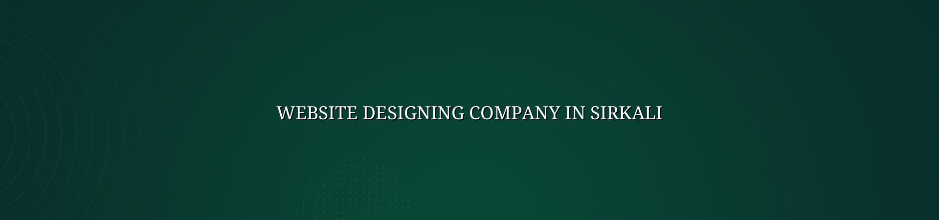 Website Designing Company in Sirkali — WebGLITS