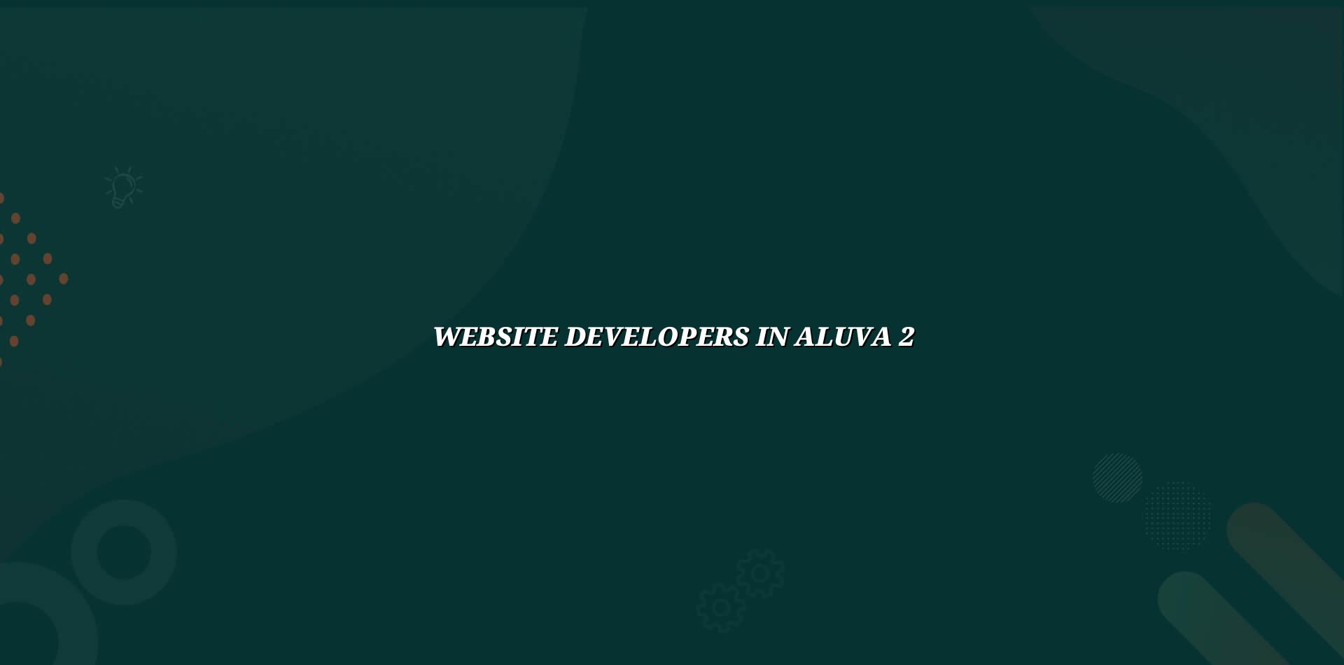Website developers in Aluva planning and support