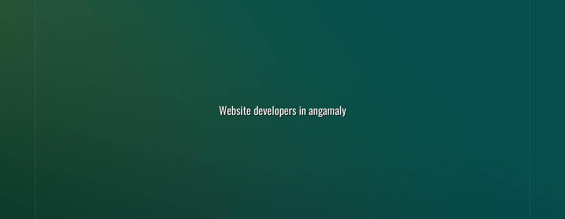 Website developers in Angamaly — WebGLITS