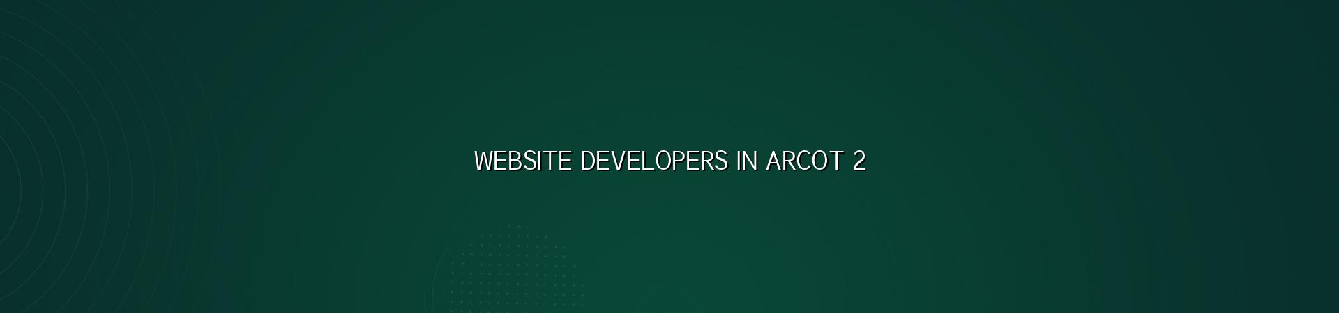 Arcot website planning and development support from WebGLITS