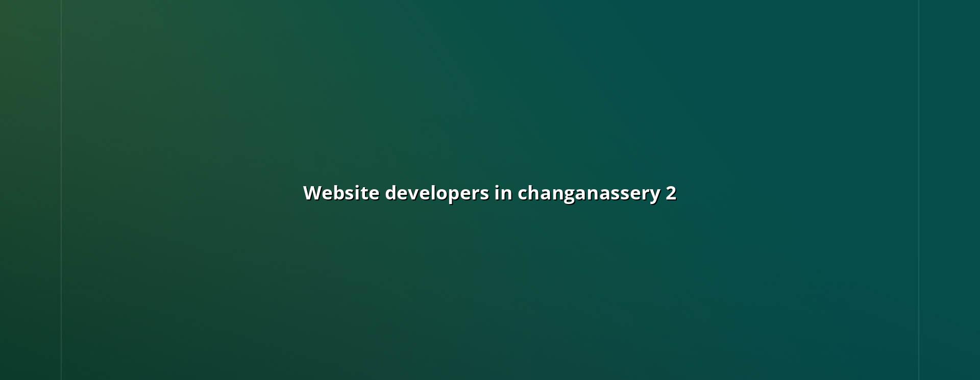 Website development planning for Changanassery businesses