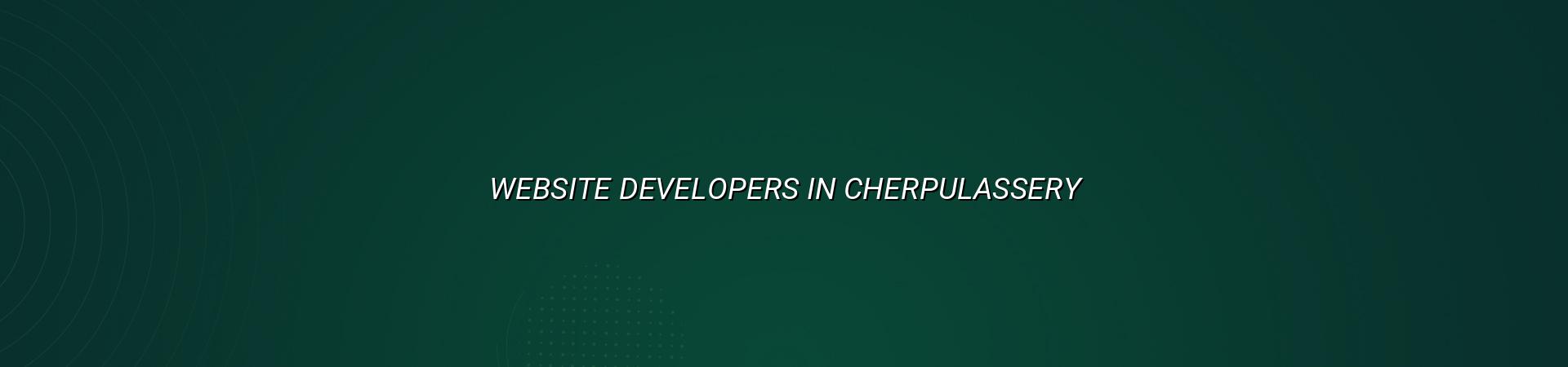 Website developers in Cherpulassery — WebGLITS