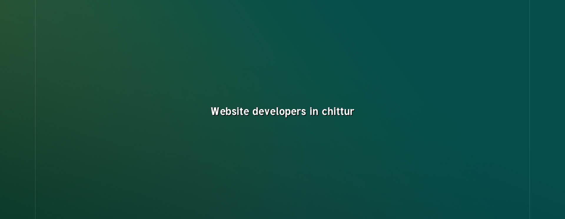 website developers in Chittur in Nagercoil — WebGLITS