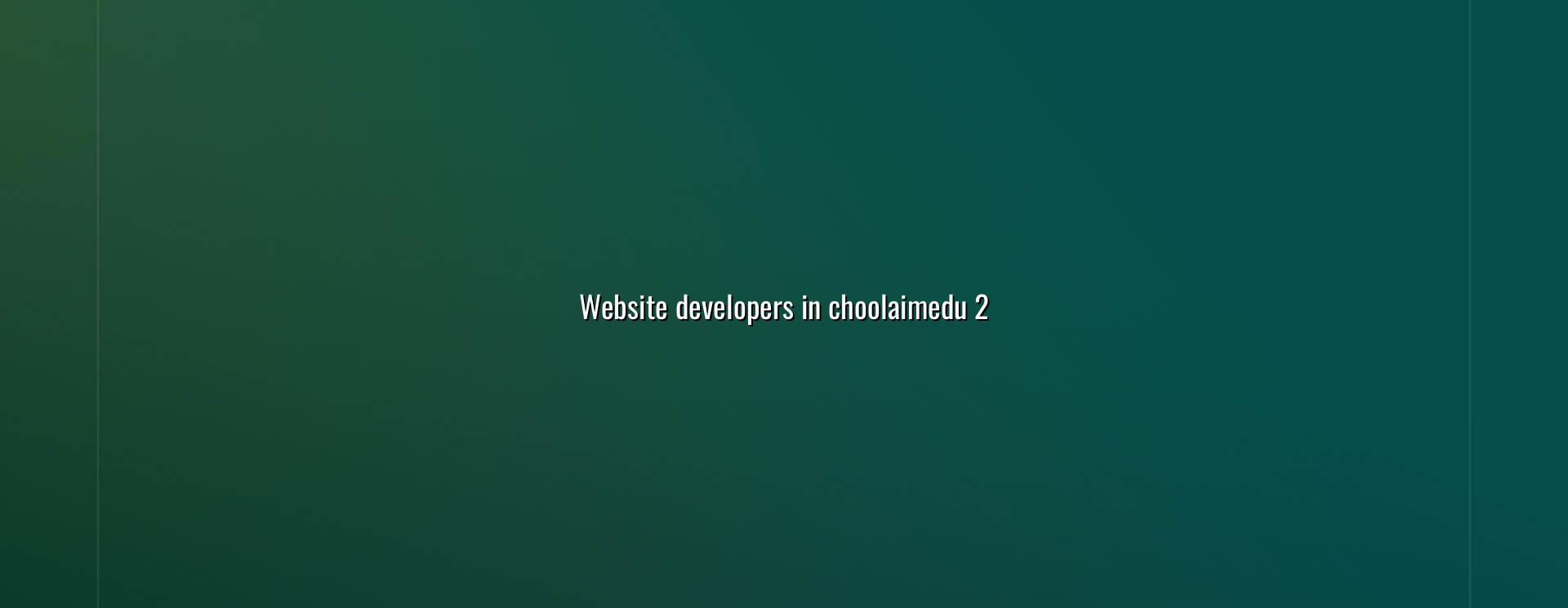 Website development checklist for Choolaimedu businesses