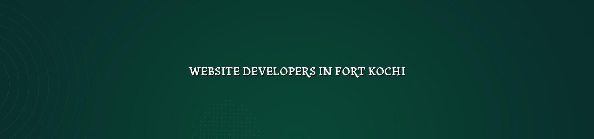 Website developers in Fort Kochi — WebGLITS
