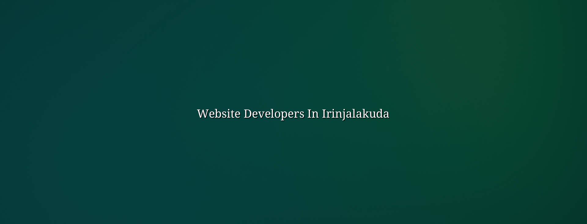 Website developers in Irinjalakuda — WebGLITS