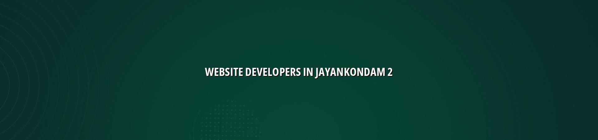 Jayankondam website planning and development support