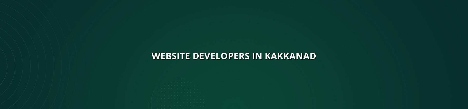 Website developers in Kakkanad — WebGLITS
