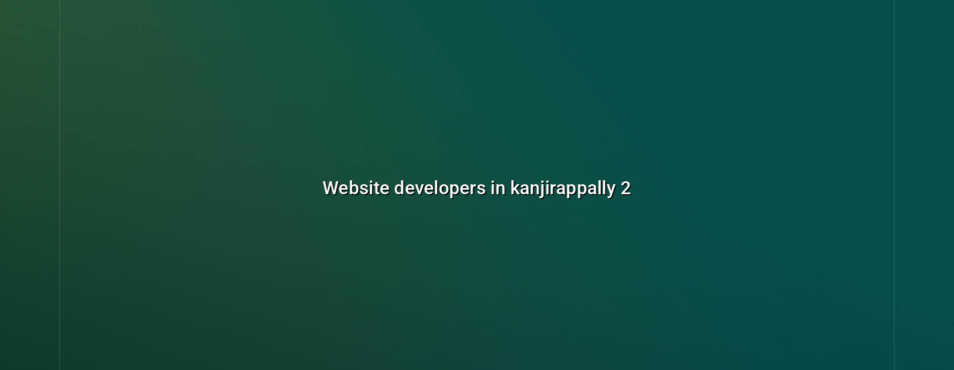 Website development planning for Kanjirappally businesses