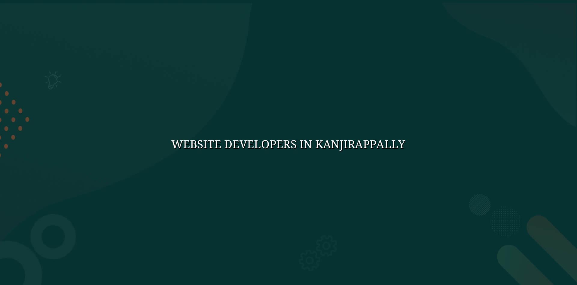 Website developers in Kanjirappally — WebGLITS