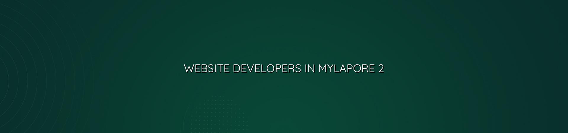 Website developers in Mylapore planning and support