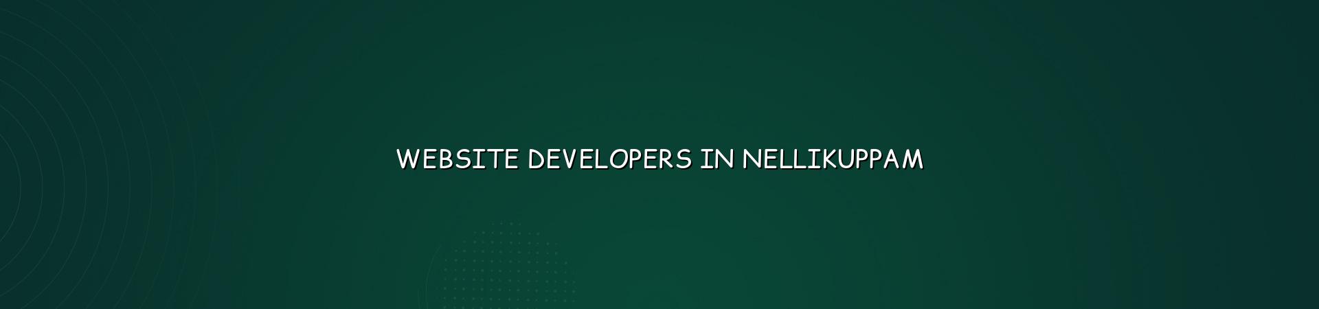 website developers in Nellikuppam in Nagercoil — WebGLITS