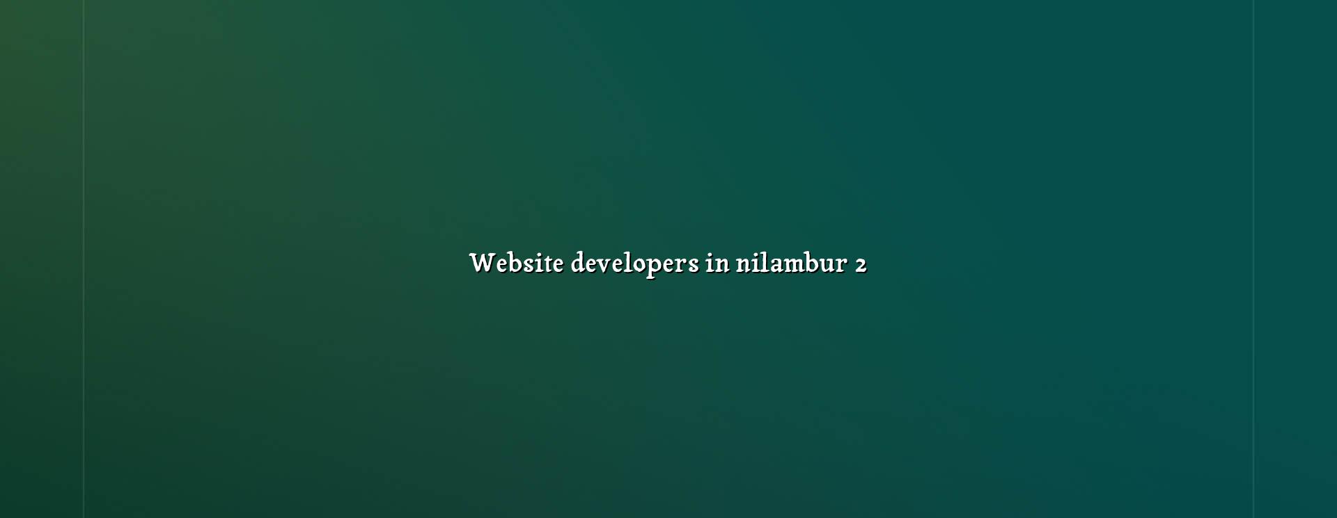 Nilambur website development checklist