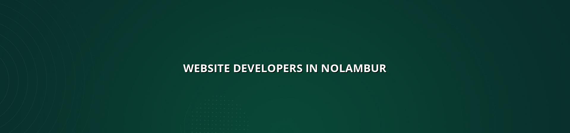 Website developers in Nolambur — WebGLITS