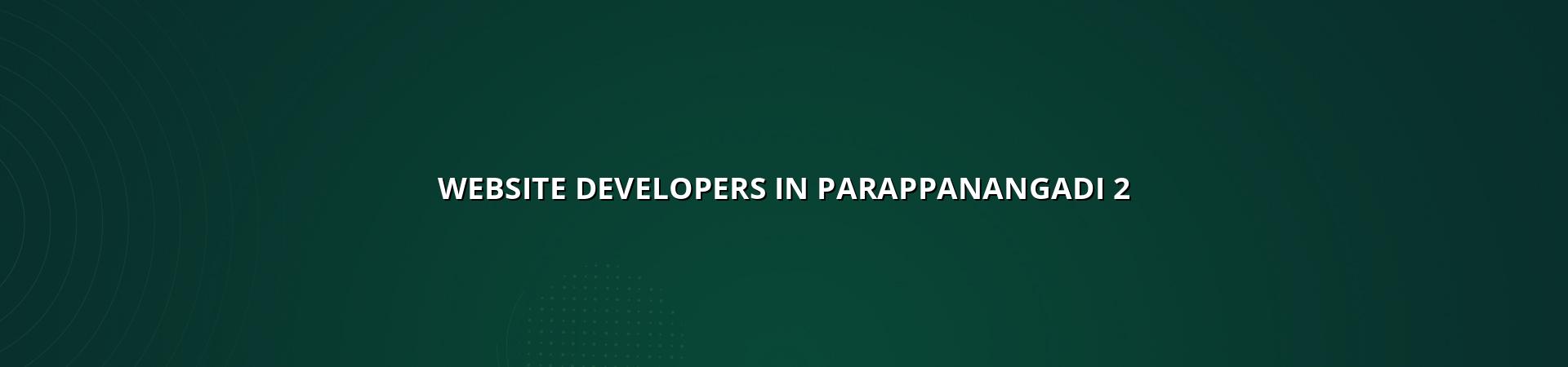 Website development checklist for Parappanangadi businesses