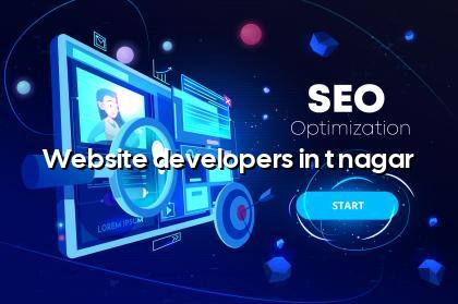 Website Developers in T Nagar in Nagercoil — WebGLITS