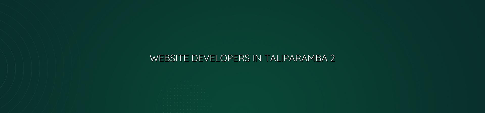 Website planning for Taliparamba businesses