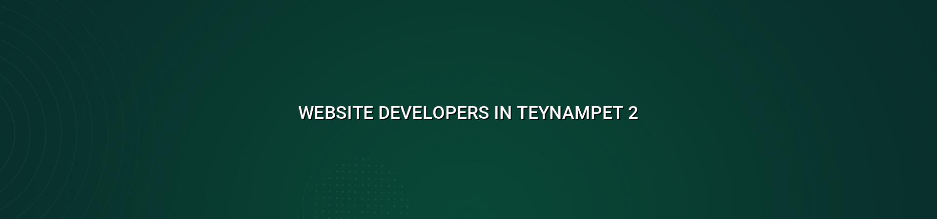Website development checklist for Teynampet businesses