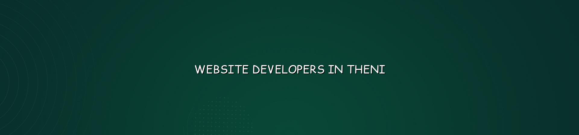 Website Developers In Theni in Nagercoil — WebGLITS
