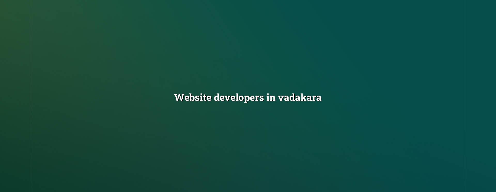 Website developers in Vadakara in Nagercoil — WebGLITS