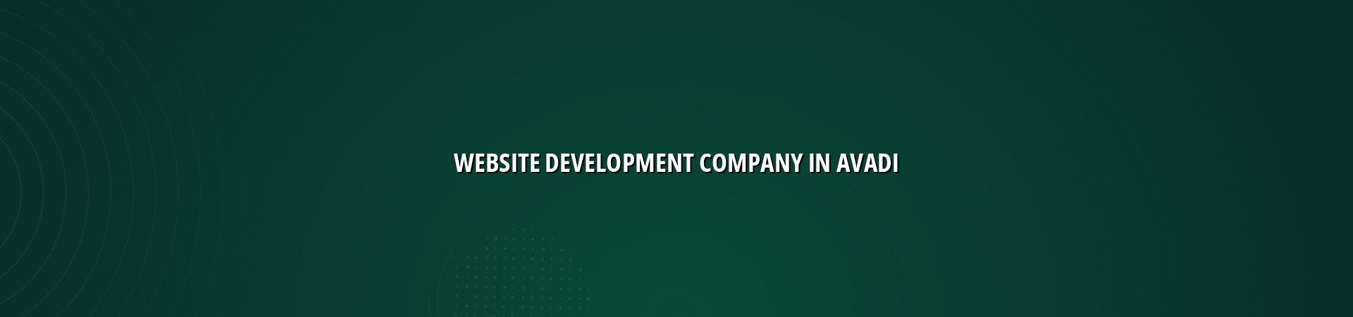 Website Development Company in Avadi — WebGLITS