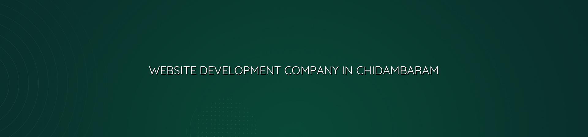 Website development company in Chidambaram by WebGLITS