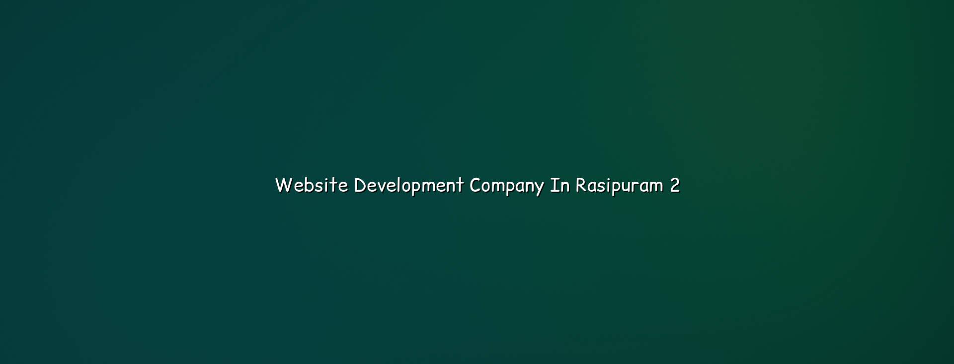 Website planning checklist for Rasipuram businesses