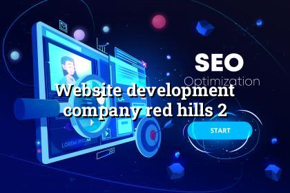 custom web development for Red Hills businesses — WebGLITS Nagercoil