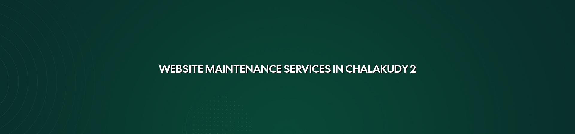 Website maintenance checklist for Chalakudy businesses