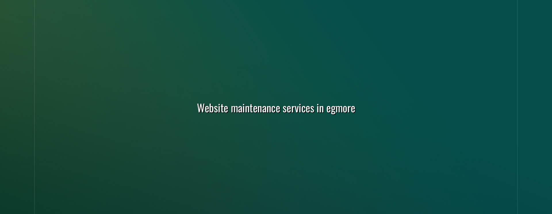 Website maintenance services in Egmore for business websites — WebGLITS