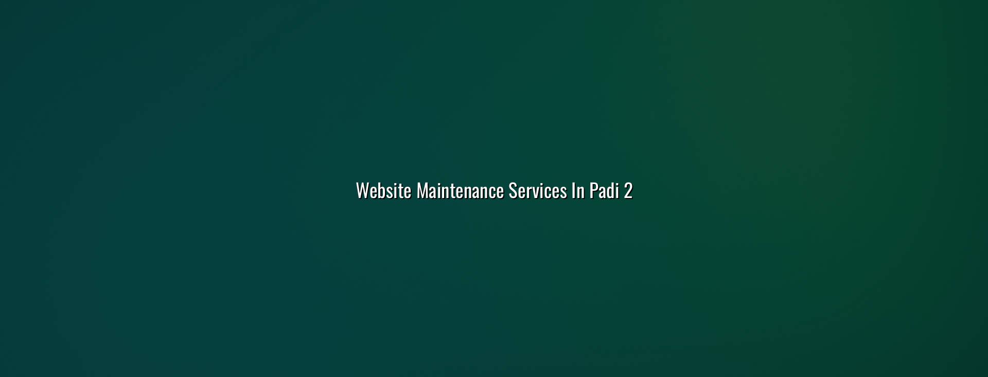 Website upkeep checklist for Padi businesses