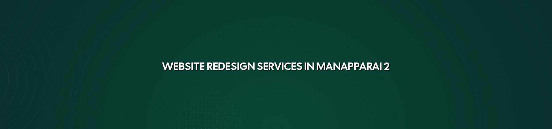 Website redesign planning for Manapparai businesses