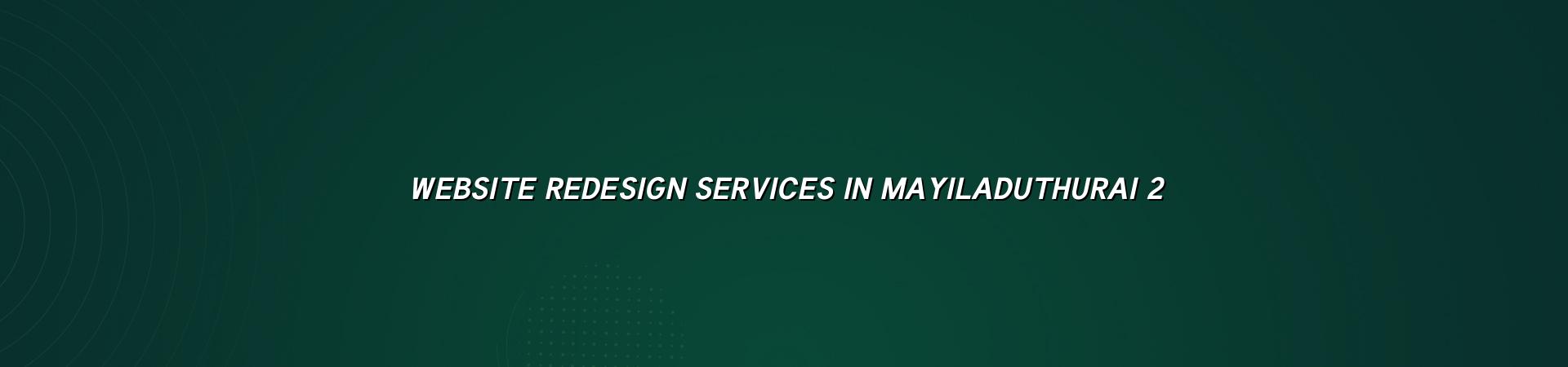Website redesign process and checklist for Mayiladuthurai businesses